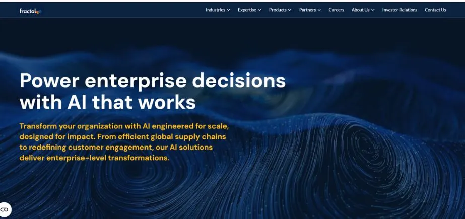 Fractal Analytics - Custom AI Software Development Companies in India