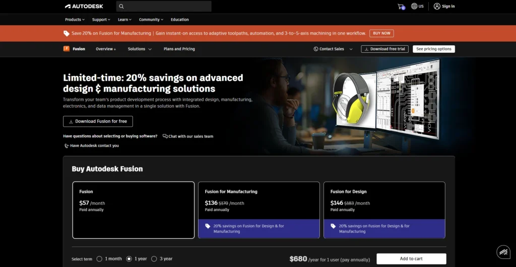 3D Printing Software
- Fusion 360