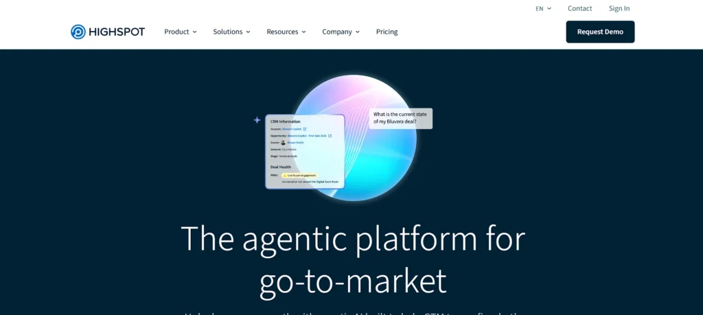 Sales enablement software - Highspot