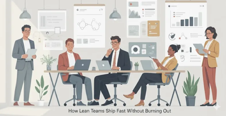 How Lean Teams Ship Fast Without Burning Out