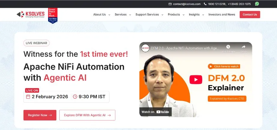 Ksolves - Custom AI Software Development Companies in India