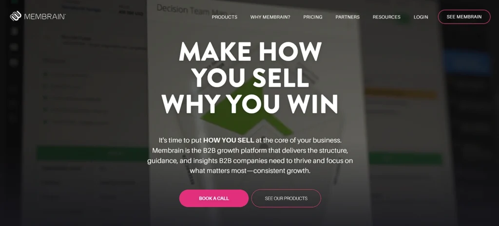 Sales enablement software - Membrain