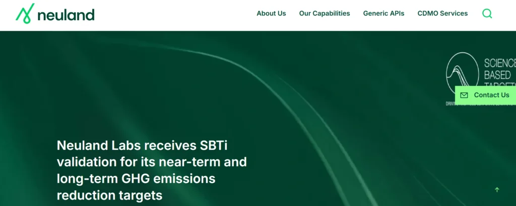 Pharma Companies in Hyderabad
- Neuland Laboratories