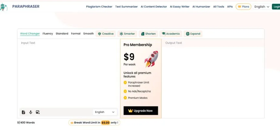 Paraphraser.io - AI Rewriter Tools