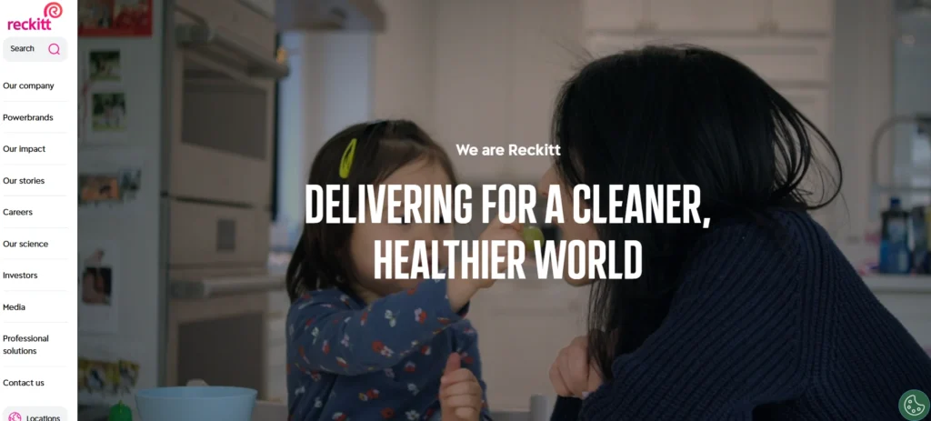 FMCG Companies in India
- Reckitt 