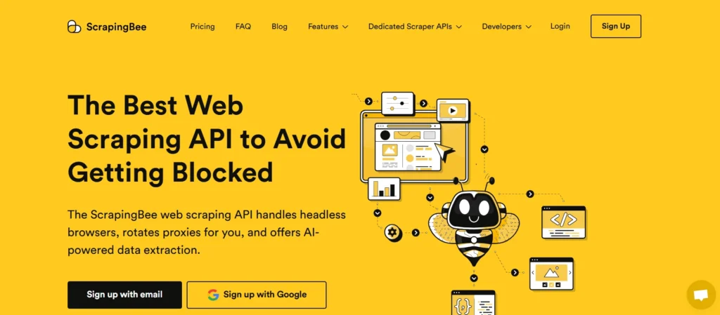 Web Scraping Tool - ScrapingBee