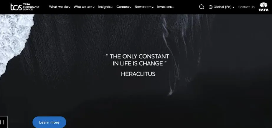 Tata Consultancy Services (TCS) - Custom AI Software Development Companies in India