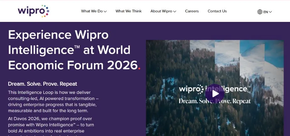 Wipro - Custom AI Software Development Companies in India