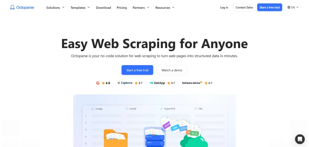 Web Scraping Tool - Octoparse