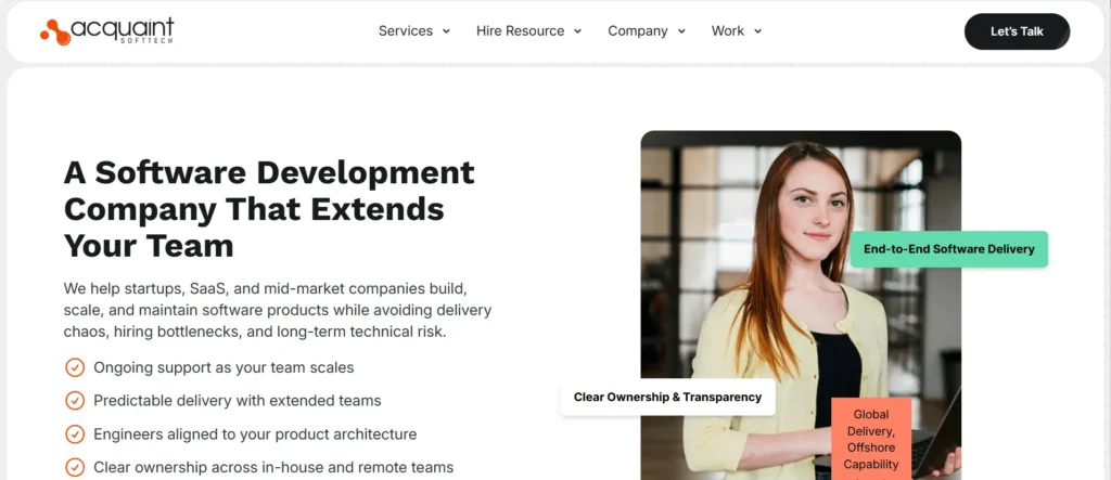 Custom AI Software Development Companies in India - Acquaint Softtech