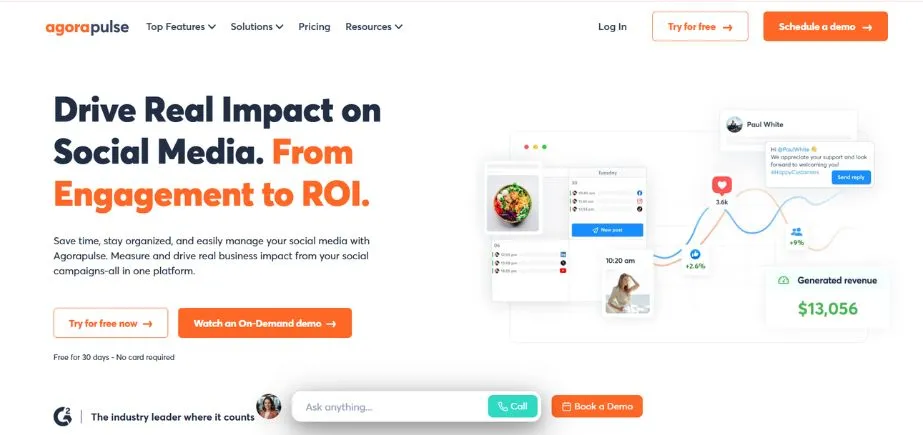 Agorapulse - Social Media Analytics Tools