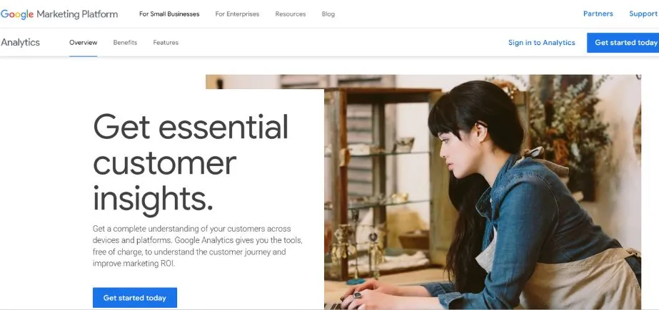 Google Analytics - Social Media Analytics Tools