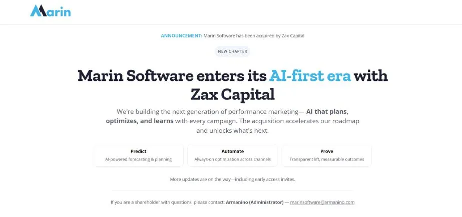 Marin Software - PPC Bid Management Software