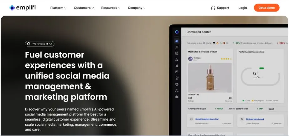 Socialbakers (Emplifi) - Social Media Analytics Tools