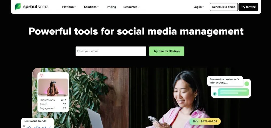 Sprout Social - Social Media Analytics Tools