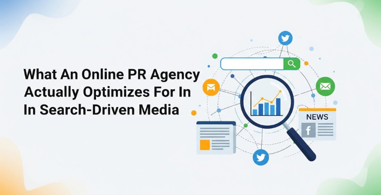 What An Online PR Agency Actually Optimizes For In Search-Driven Media