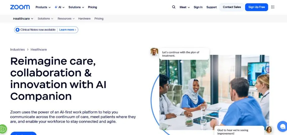 Zoom for Healthcare - Telehealth Software for Clinics
