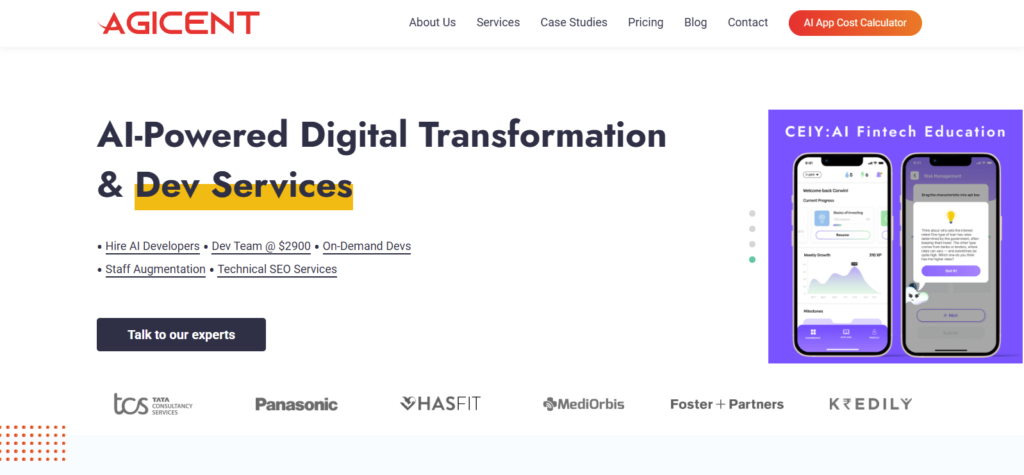 Agicent Technologies – Leading Mobile App Development Company