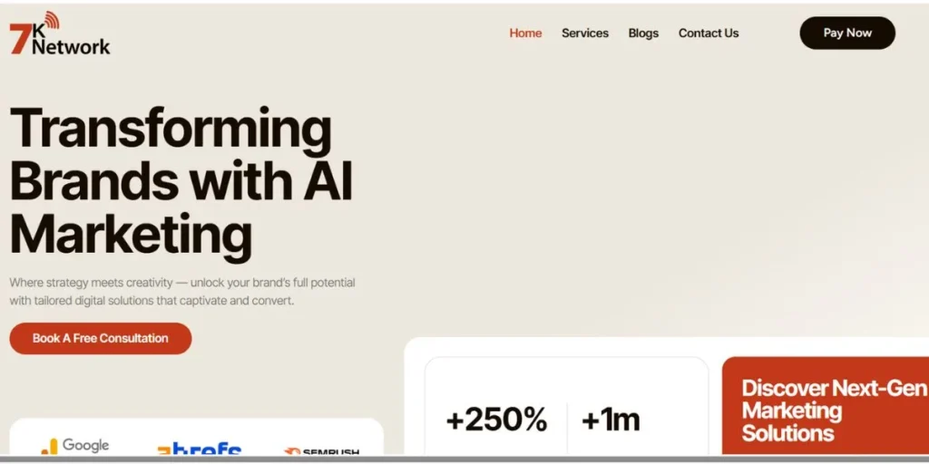 7k Network - Startup Companies in Delhi