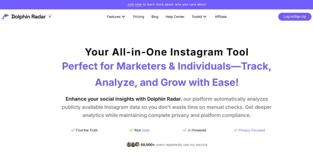 Dolphin Radar - Instagram Highlights Viewer