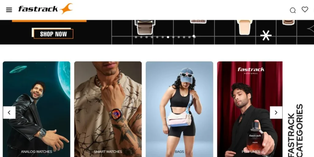 Fastrack - Competitors of Lenskart