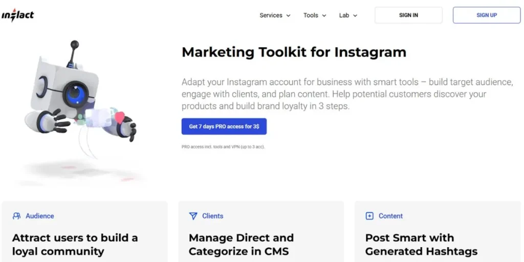 Inflact - Instagram Highlights Viewer