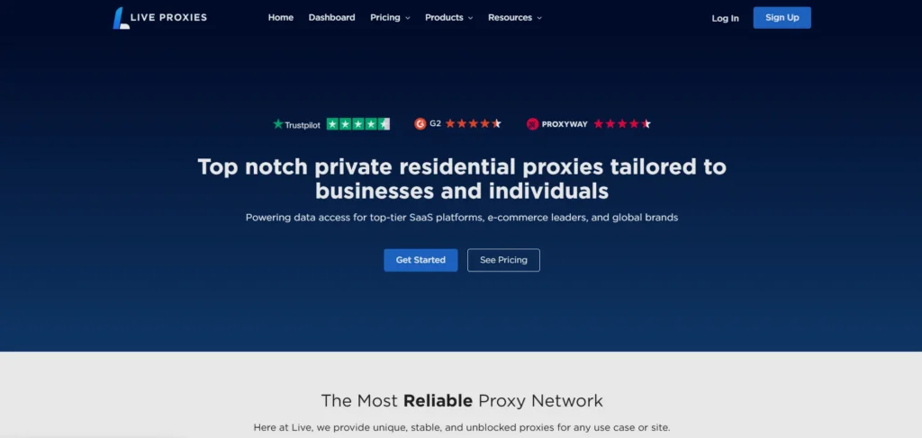 Proxies for AI Web Scraping - Live Proxies