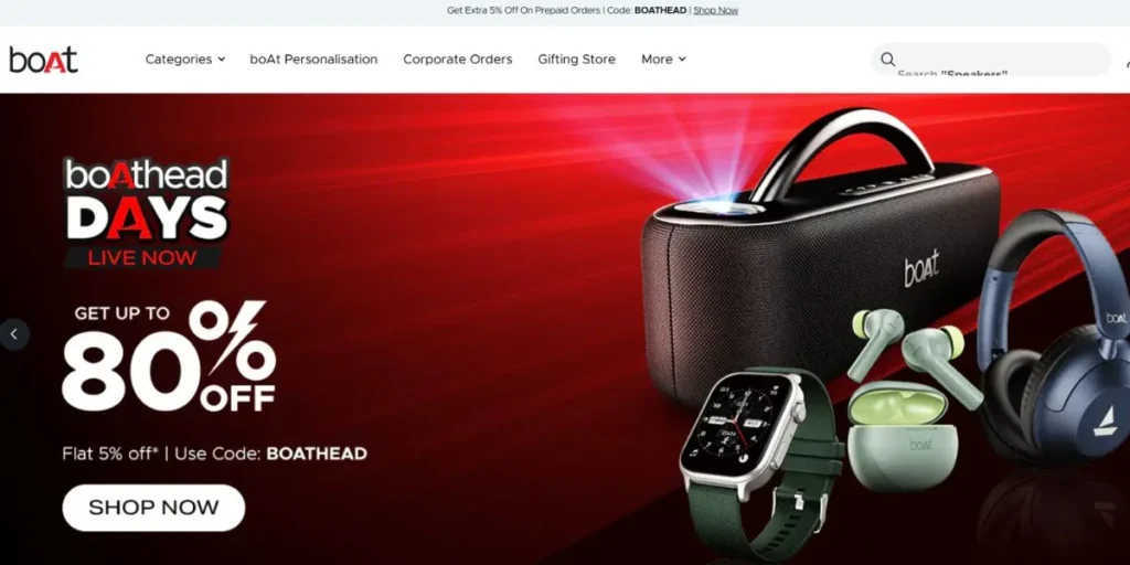 boAt - Startup Companies in Delhi