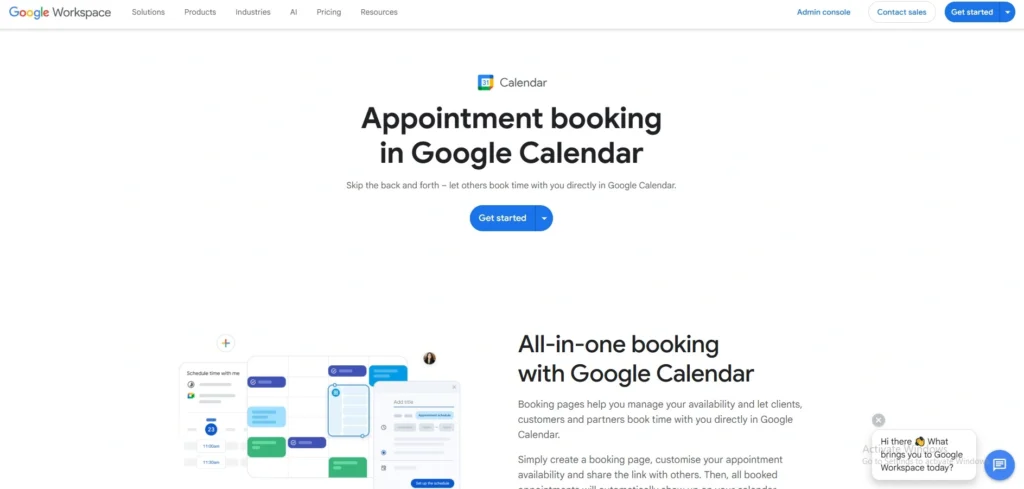 Appointment Scheduling Tools-Google Calendar Appointment Scheduling