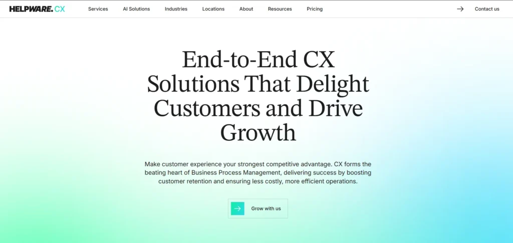 Healthcare BPO Company - Helpware CX