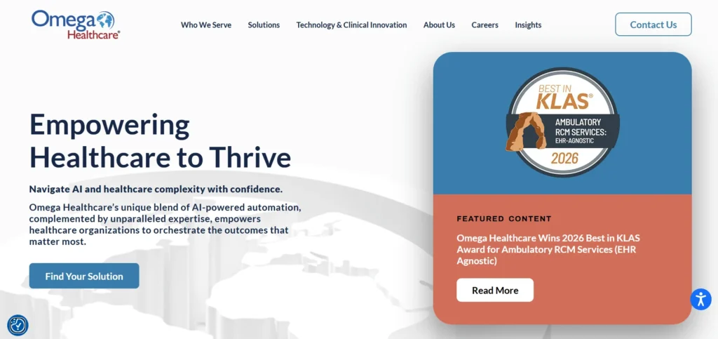 Healthcare BPO Company - Omega Healthcare