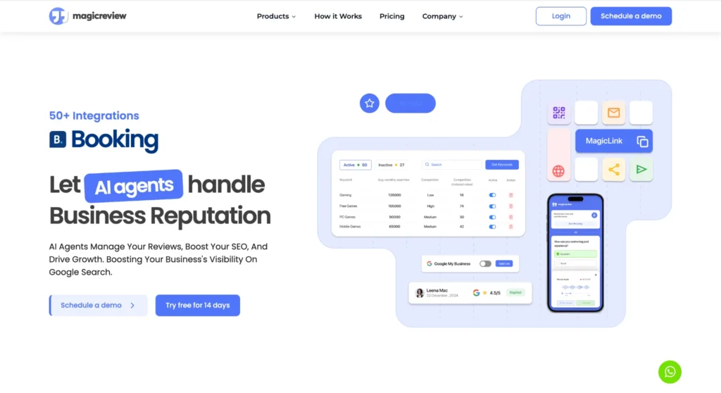 MagicReview - Google Review Management Tools