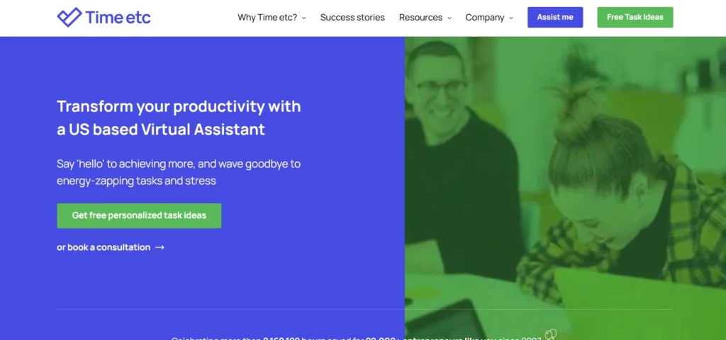 Virtual Assistant Service for Startups in the USA - Time Etc