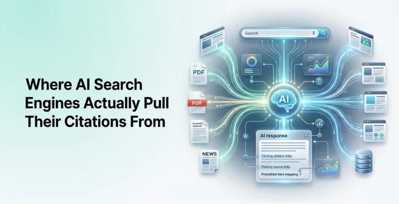 Where AI Search Engines Actually Pull Their Citations From